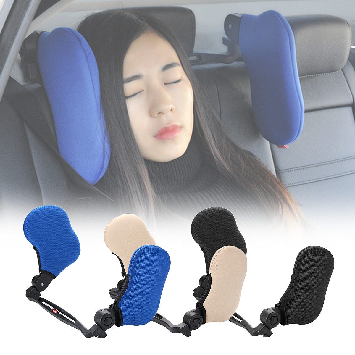 Adjustable Car Seat Headrest