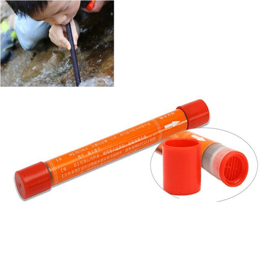 Cannuccia del purificatore filtro per l'acqua per escursioni in campeggio all'aperto