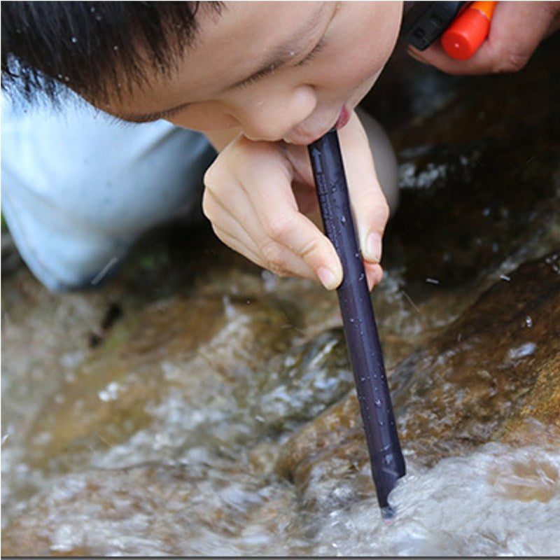 Water Filter Purifier Straw For Outdoor Camping Hiking