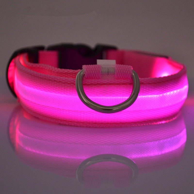 Dog Cat Safety Collar With LED Light