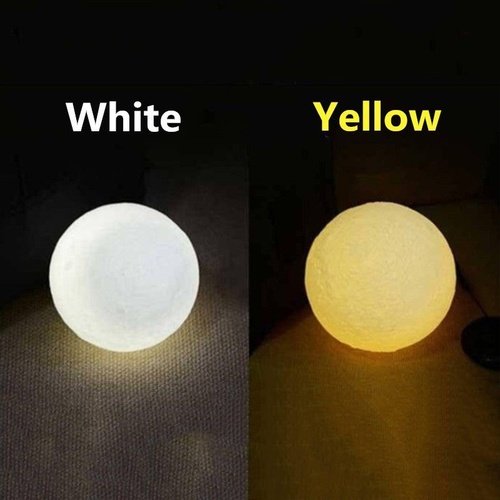 3D LED  Moon Night Light With Touch Sensor