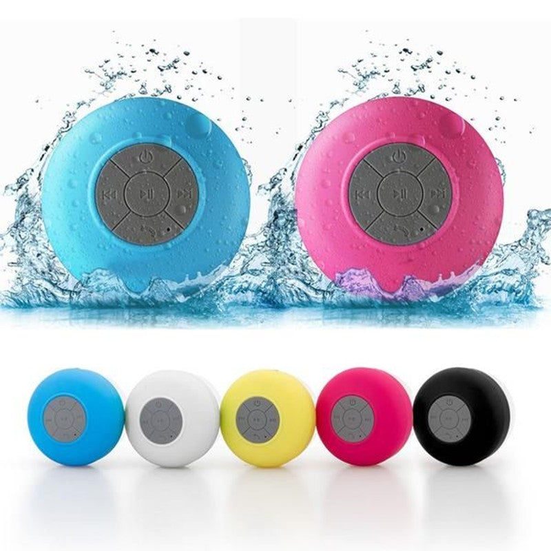 Waterproof Wireless Bluetooth Speaker With Suction Cup