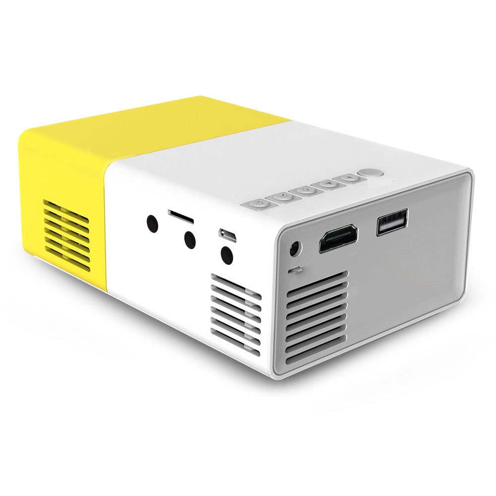 LED Portable Mini Projector 1080p 320 x 240 Media Player Voted Best Home Projector
