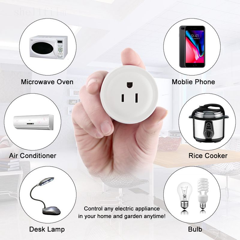 Smart Socket With Wireless Control Function For Smart Home Automation
