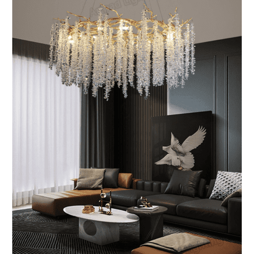 crystal ceiling chandelier
