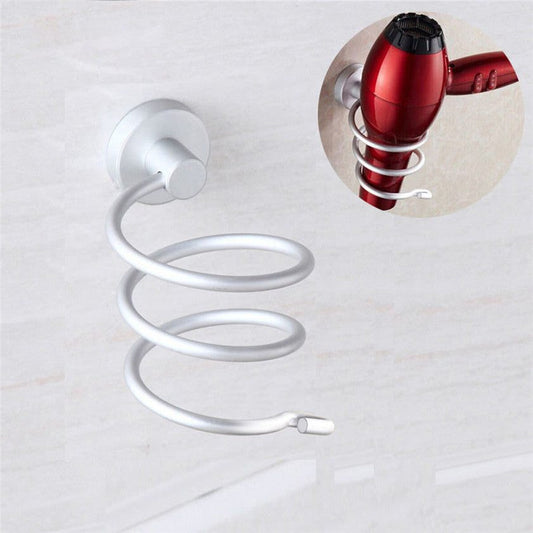 Wall-Mounted Hair Dryer Holder