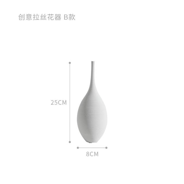 Handgefertigte moderne minimalistische Vase