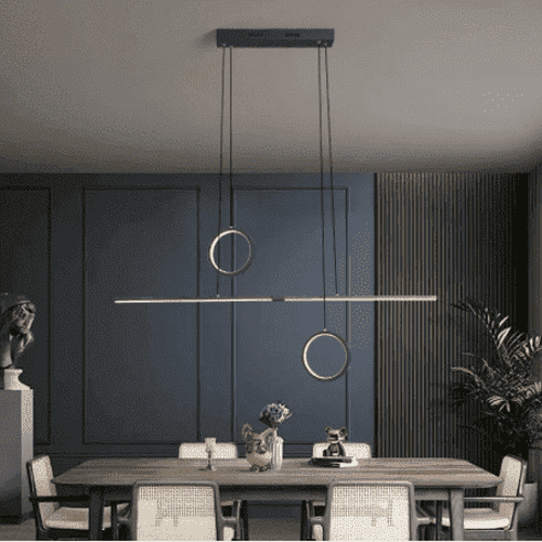 minimalist chandelier