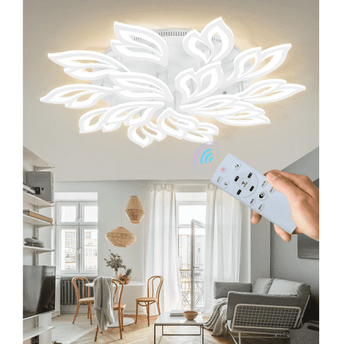 modern ceiling light with remote control