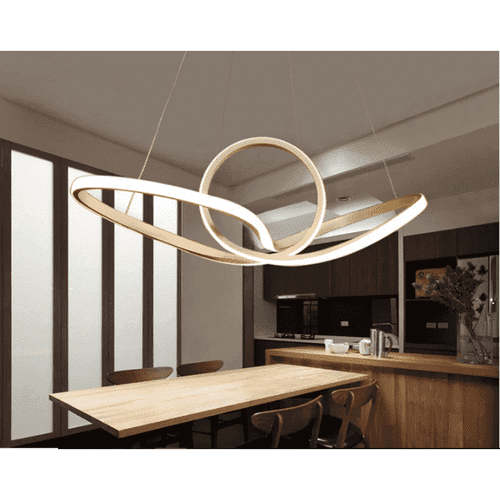 Modern Led Chandelier For Living Dining Room Kitchen