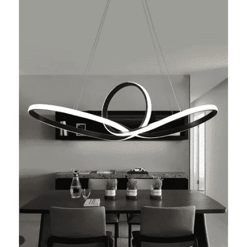 Moderno lampadario a LED per la cucina della sala da pranzo vivente