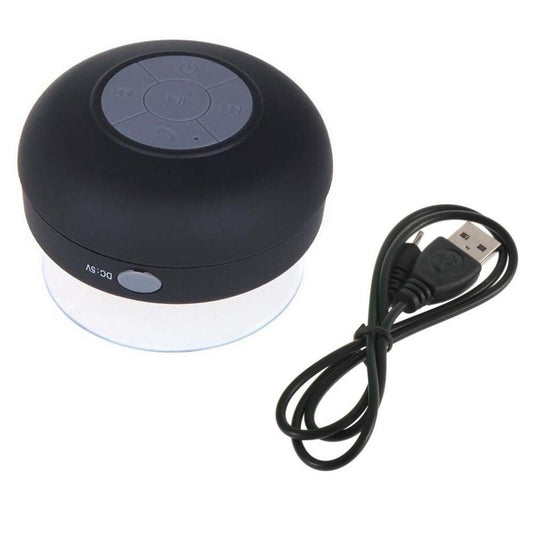 Wasserdichtem drahtloser Bluetooth -Lautsprecher mit Saugnapfbecher