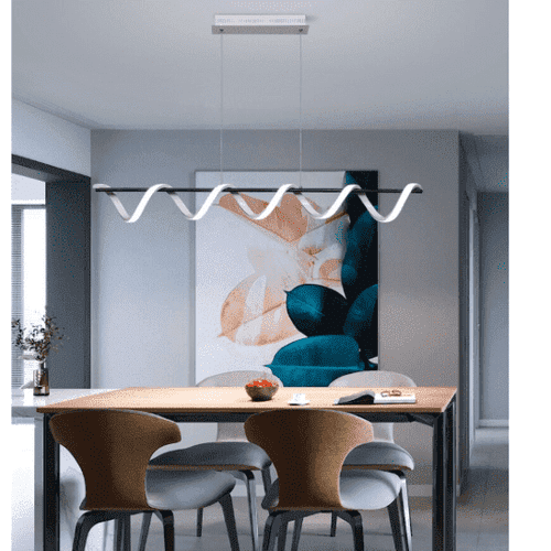 modern contemporary pendant light dining room