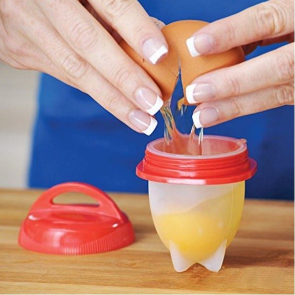 Egg Coddler Boiled Eggs Without Having To Peel The Shell 6pcs/set
