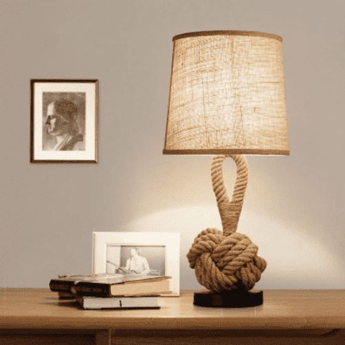 Hemp Rope Table Lamp