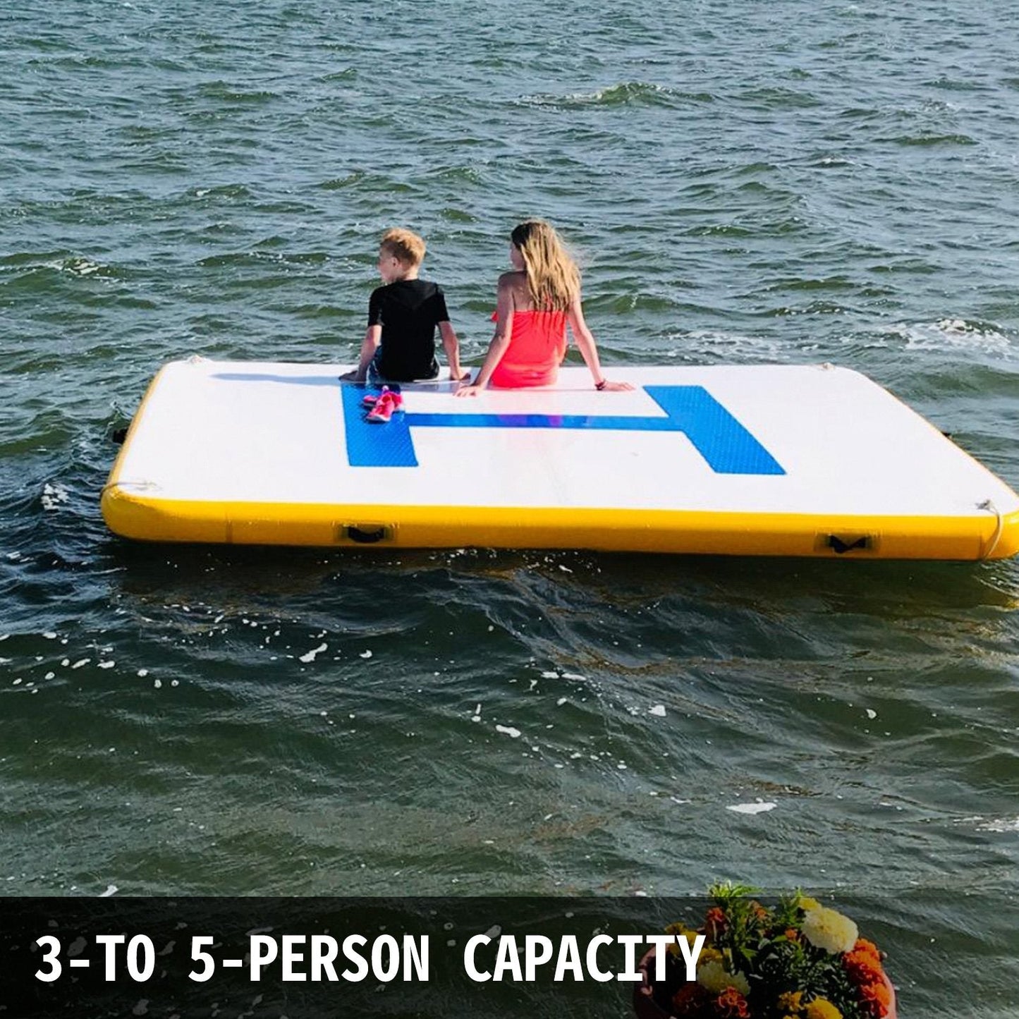 inflatable floating platform