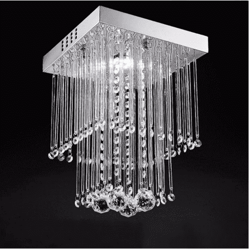 Modern Crystal Ceiling Light