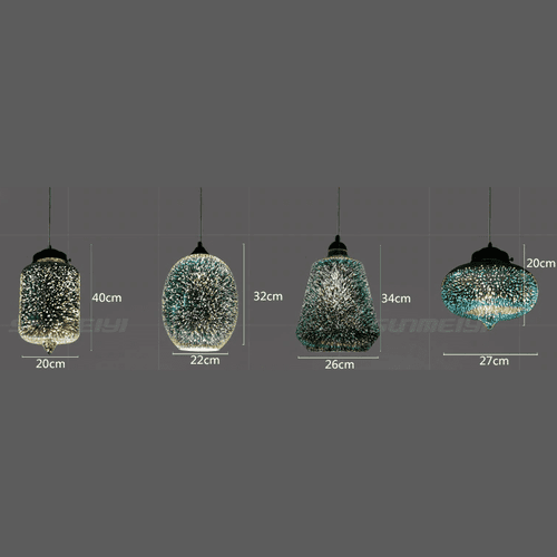 Modern Glass Pendant Light