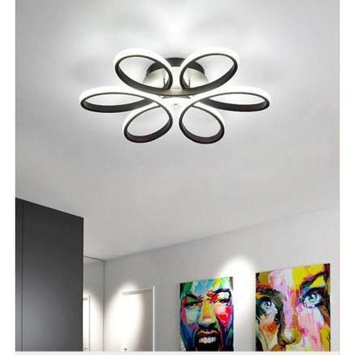 Moderne luci a soffitto in bianco o nero