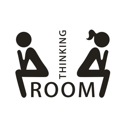 Adesivo per bagno "Room Room"