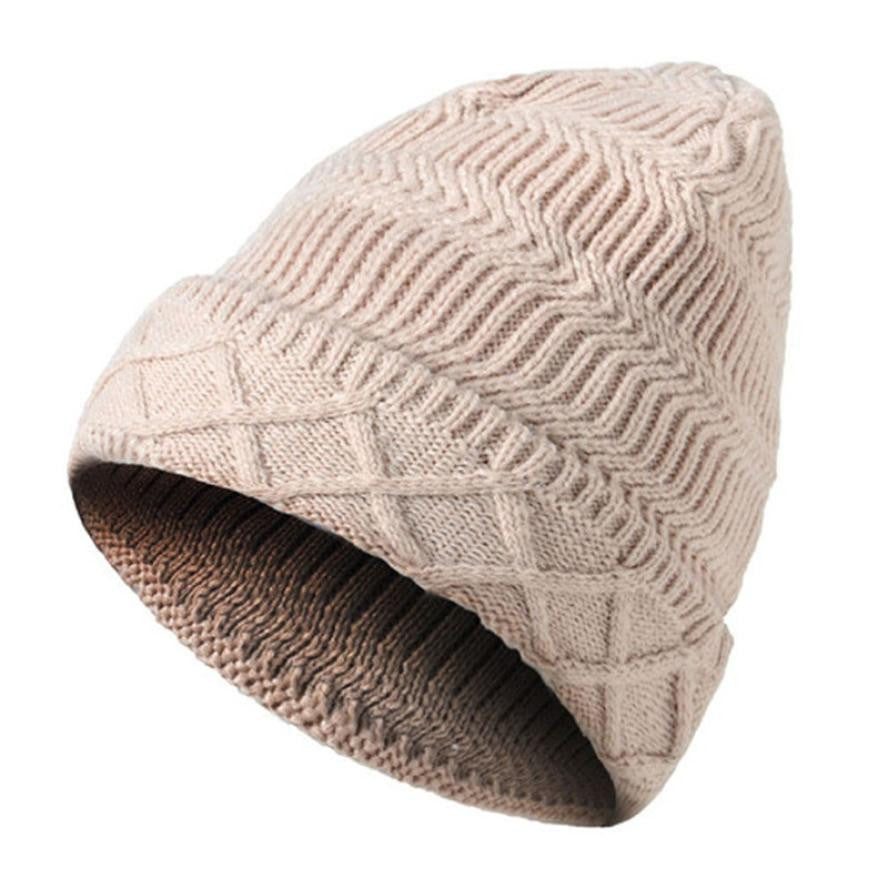 Modny i ciepły zimowy kapelusz dla mężczyzn i kobiet
