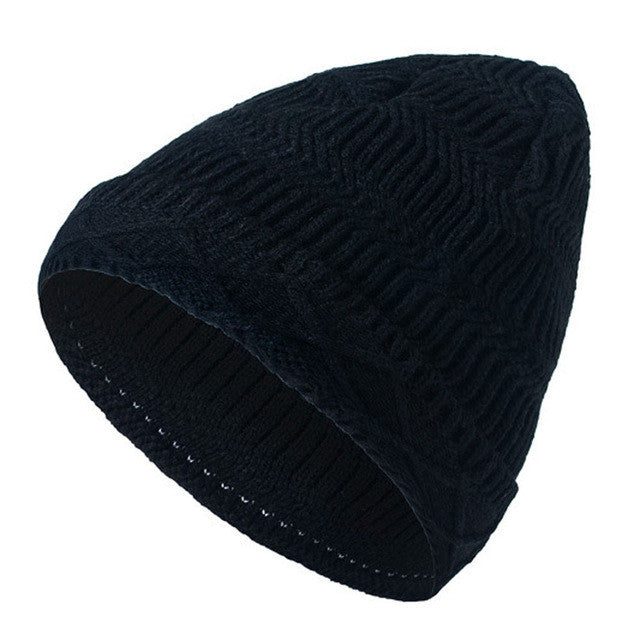 Modny i ciepły zimowy kapelusz dla mężczyzn i kobiet