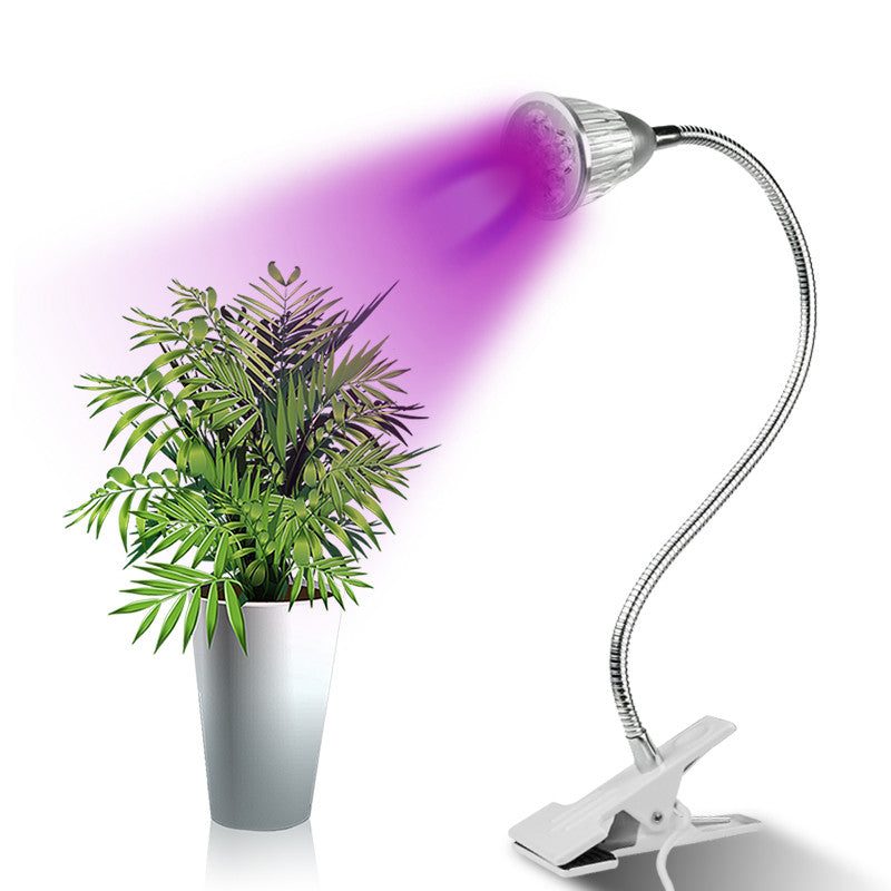 Lámpara de cultivo LED con clip