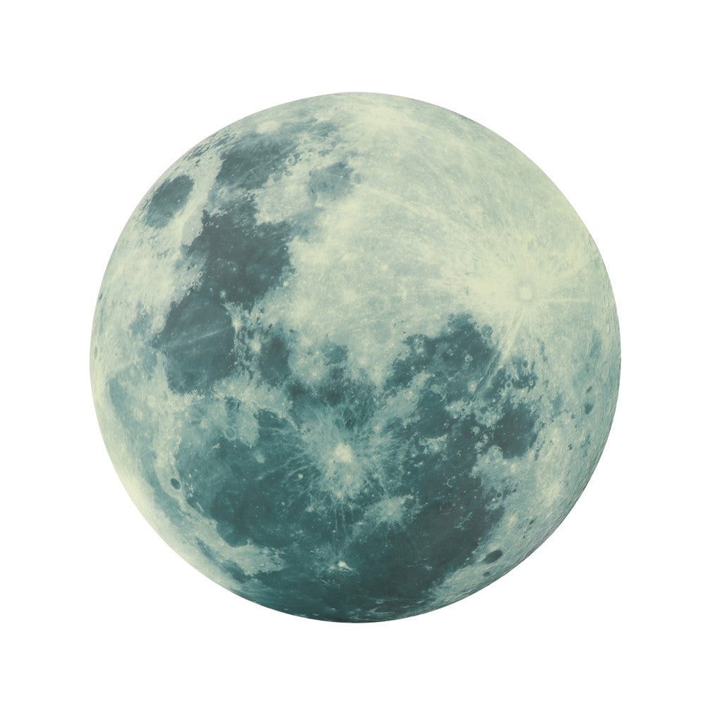 Fluorescent Moon Wall Stickers Glow in the Dark