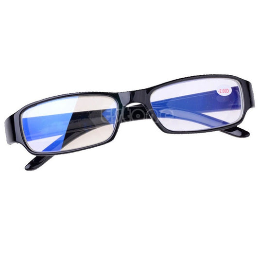 Schwarze Myopie -Brille für kurzsichtige Personen -1 bis -6