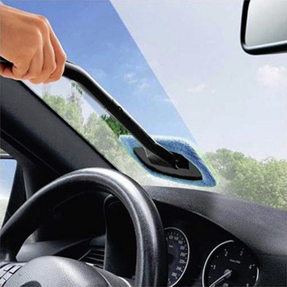 Easy Windshield Cleaner - Cleans The Hard-To-Reach Areas Of Car Windows