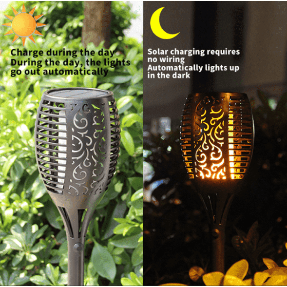 solar flame torch