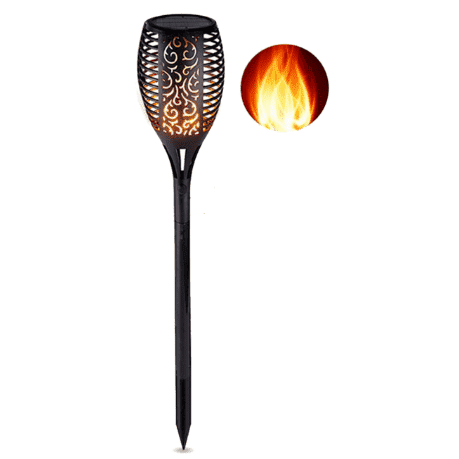 Solar Powered Flame Torch