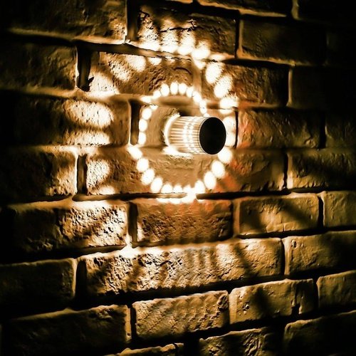 Spiral Effect Wall Lamp