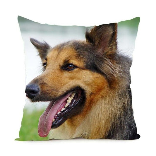 Cubierta de almohada de almohada para perros personalizada