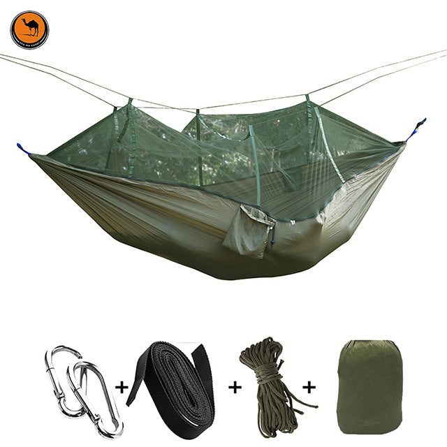 Ultra Lightweight Double Hammock With Mosquito Net